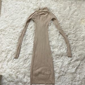Turtleneck dress